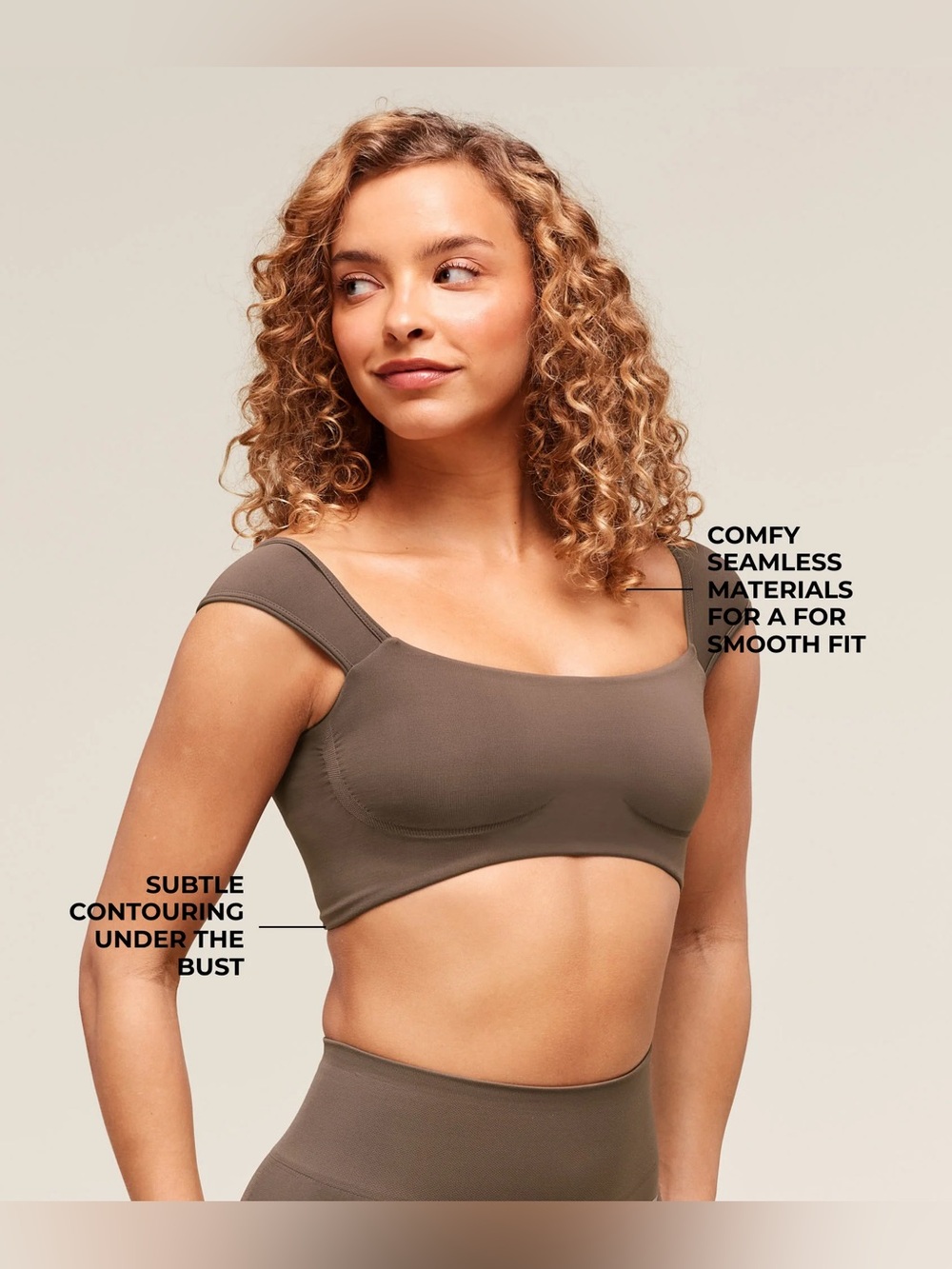 NWOT Gymshark Soft Sculpt Cap Sleeve Bralette